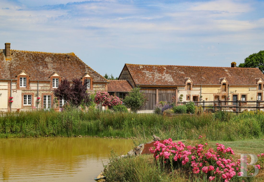 A former 18th century farmhouse with carefully renovated outbuildings on the edge of a forest in Perche - photo  n°4